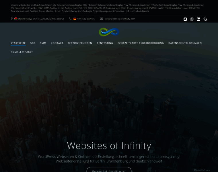 Websites-of-infinity.com thumbnail