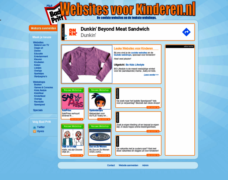 Websitesvoorkinderen.nl thumbnail