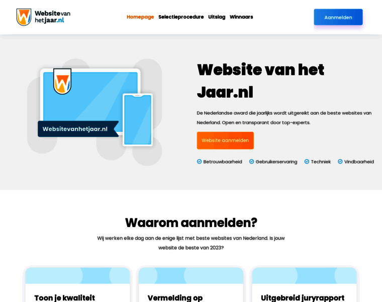 Websitevanhetjaar.nl thumbnail