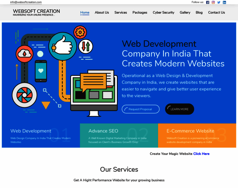Websoftcreation.com thumbnail
