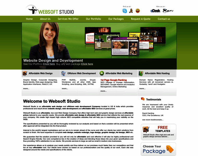 Websoftstudio.com thumbnail
