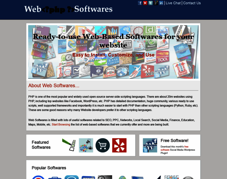 Websoftwares.us thumbnail