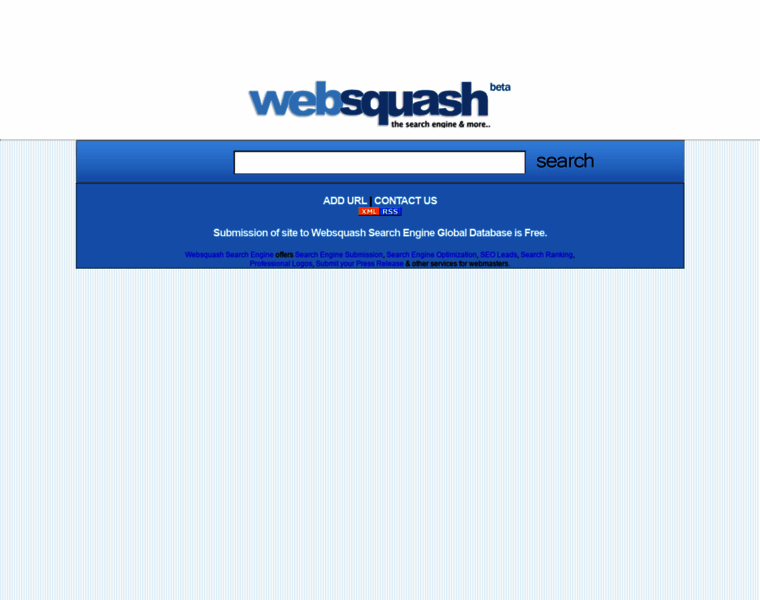 Websquash.org thumbnail