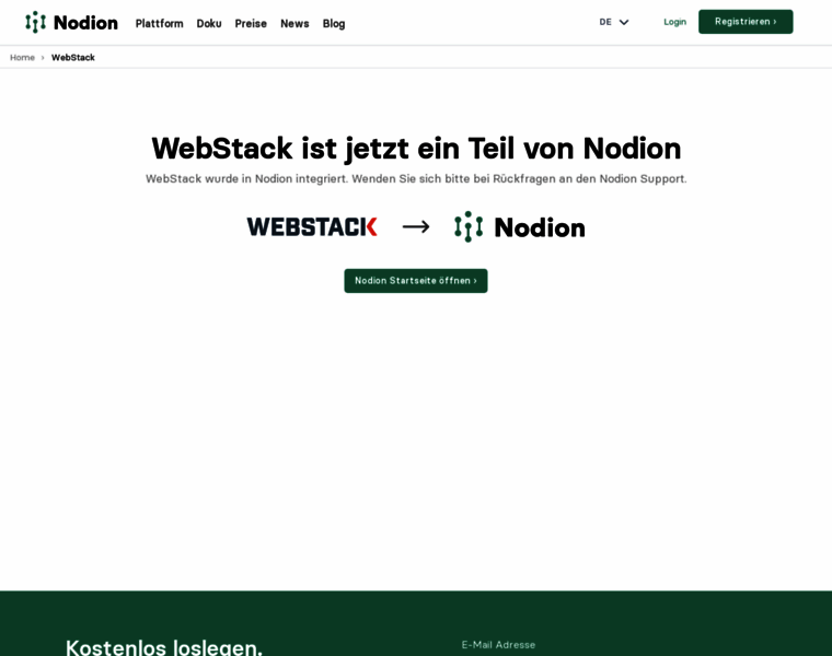 Webstack.de thumbnail