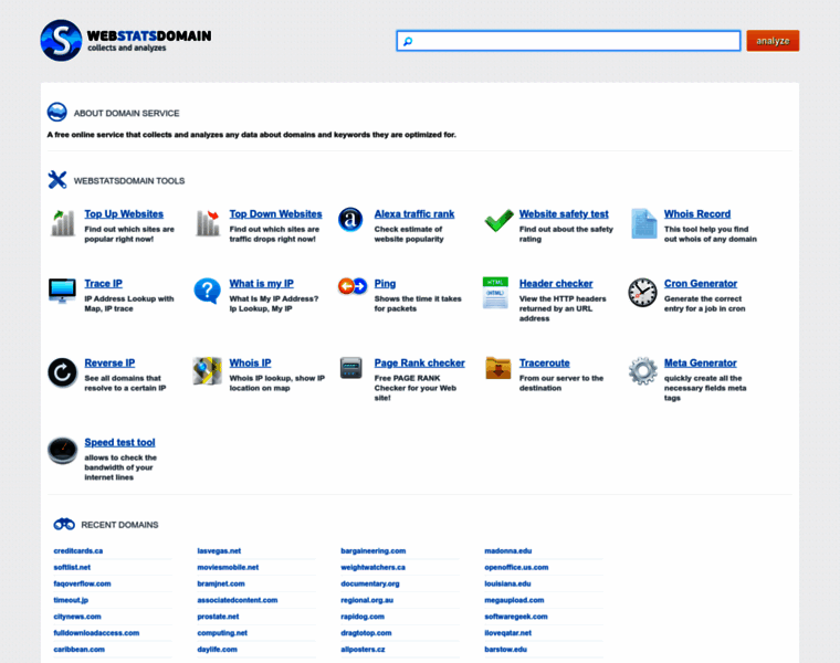 Webstatsdomain.org thumbnail Webstatsdomain.org thumbnail