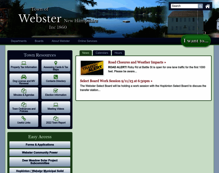Webster-nh.gov thumbnail