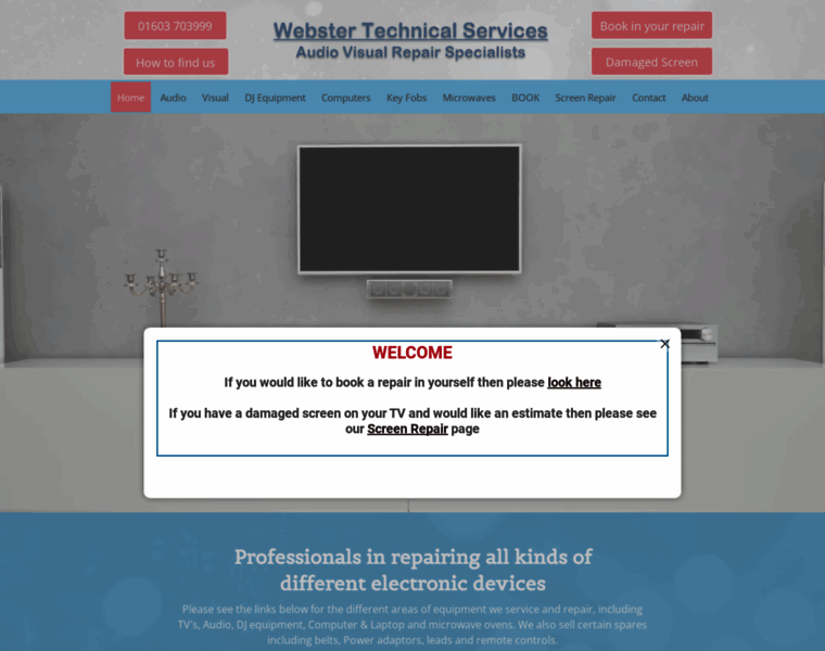 Webster-tech.co.uk thumbnail