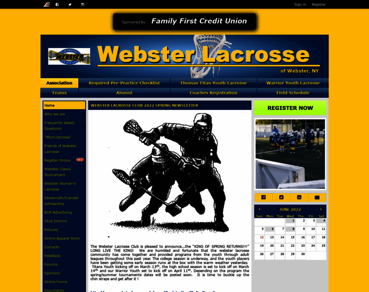 Websterlacrosseclub.org thumbnail
