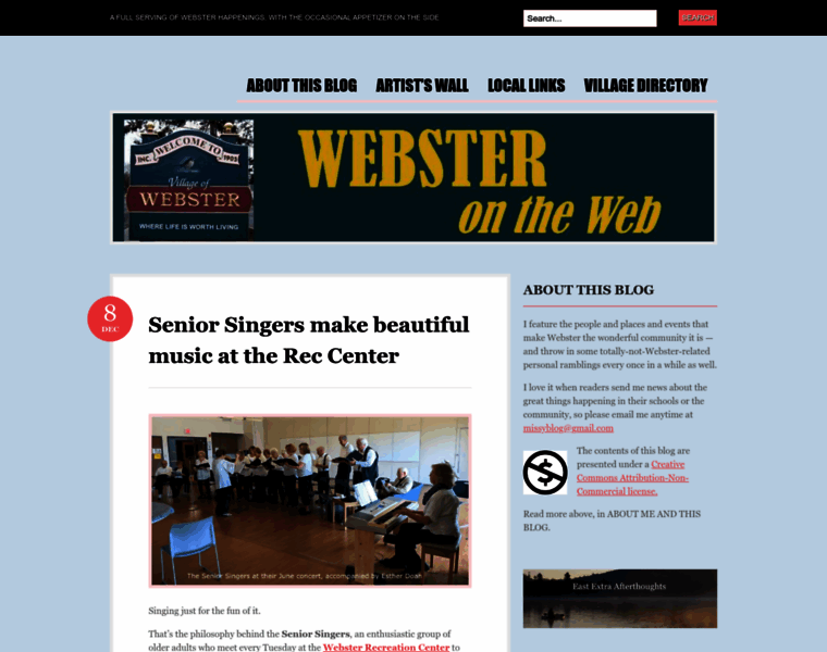 Websterontheweb.com thumbnail