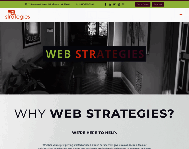 Webstrategies.com thumbnail
