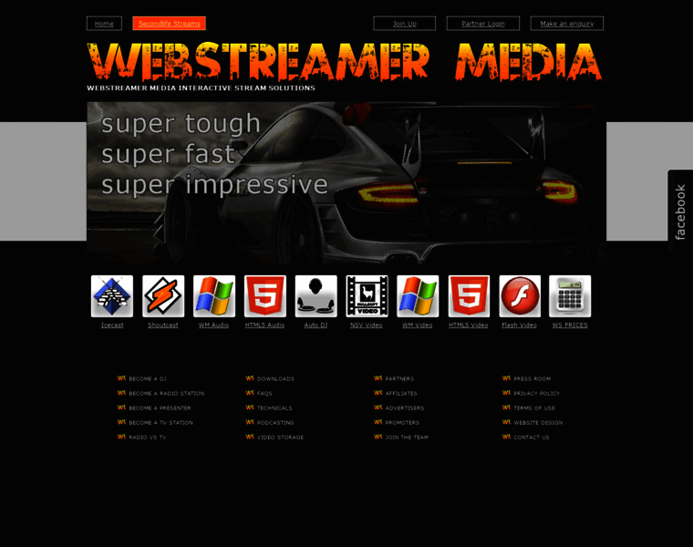 Webstreamer.co.uk thumbnail
