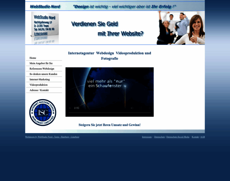 Webstudio-nord.de thumbnail