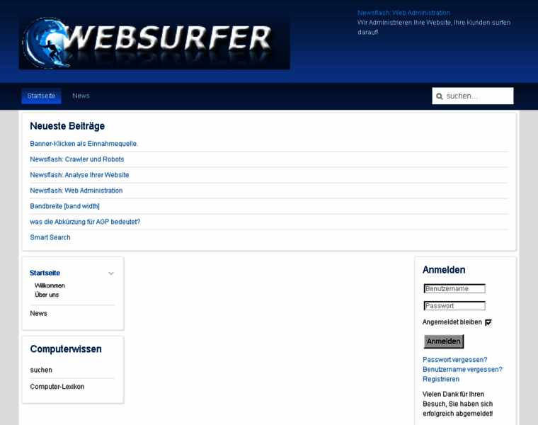 Websurfer.ch thumbnail