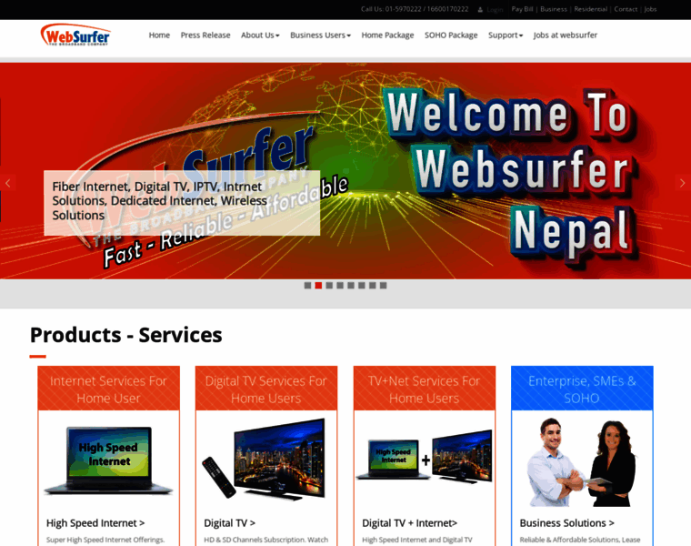 Websurfer.com.np thumbnail