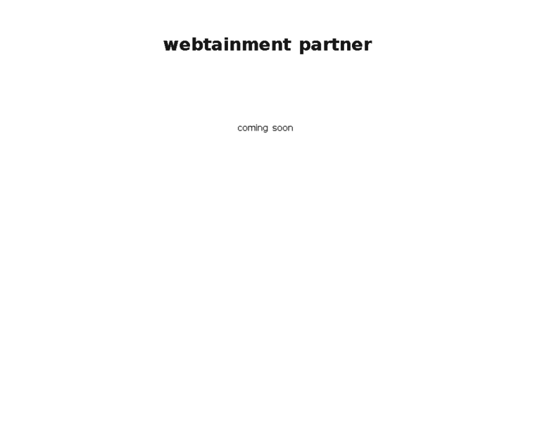 Webtainment.org thumbnail