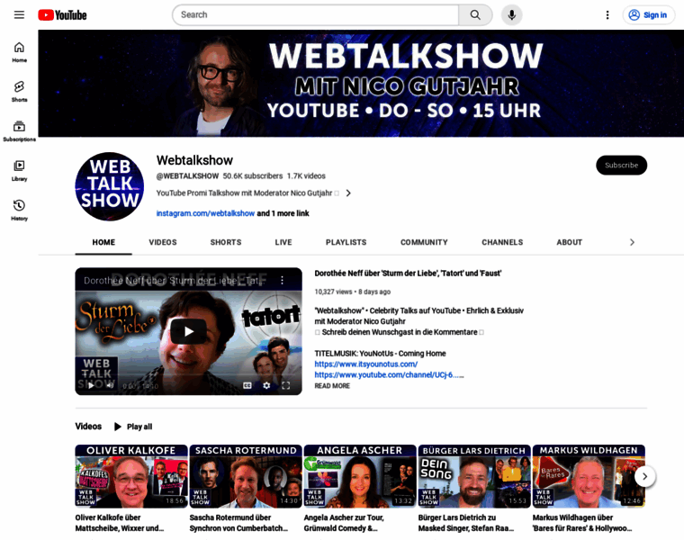Webtalkshow.de thumbnail