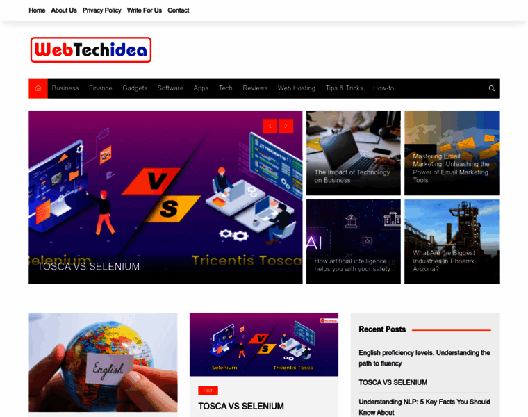 Webtechidea.com thumbnail