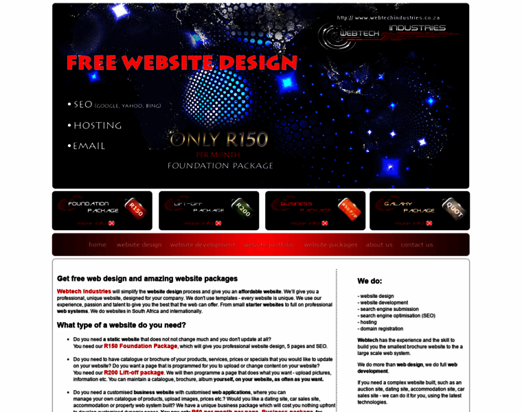 Webtechindustries.co.za thumbnail
