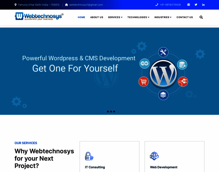 Webtechnosys.in thumbnail