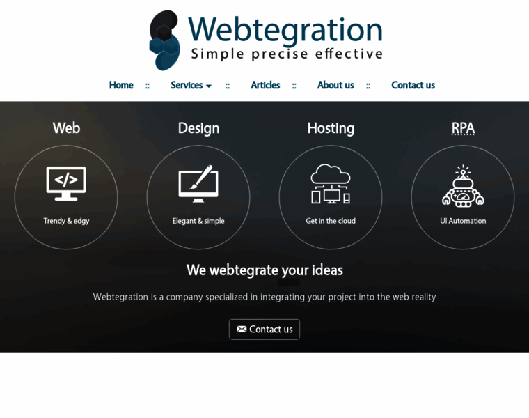 Webtegration.com thumbnail