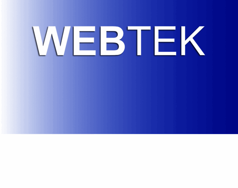 Webtek.cz thumbnail