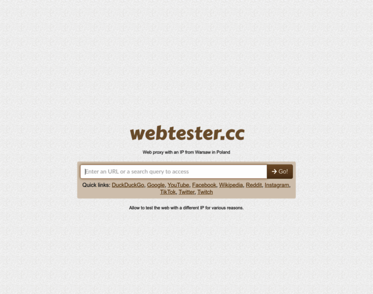 Webtester.cc thumbnail