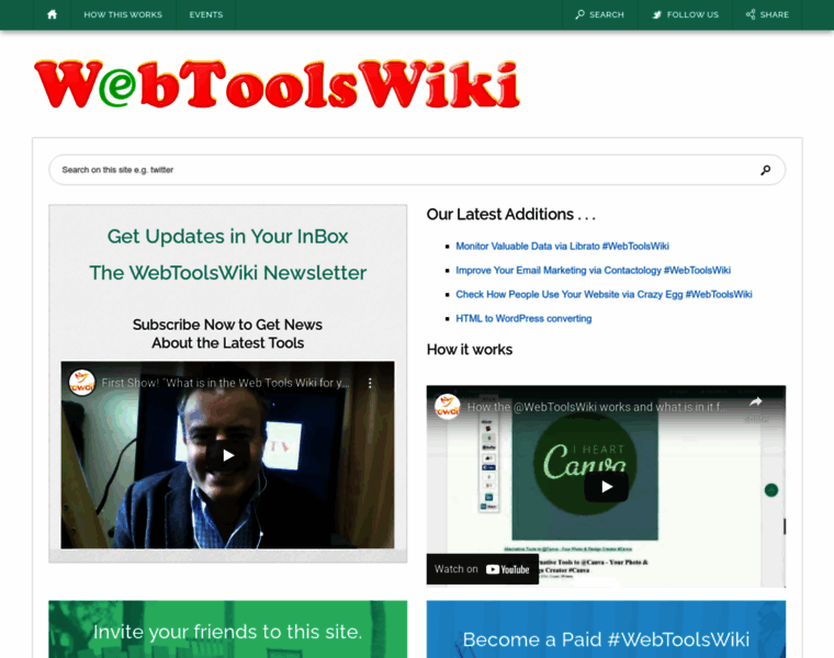 Webtoolswiki.com thumbnail