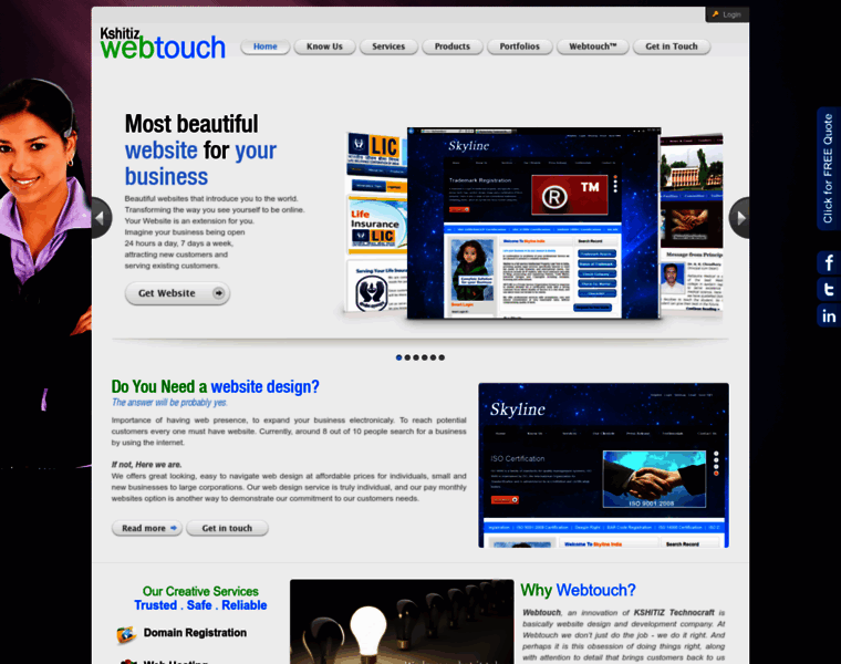 Webtouch.in thumbnail