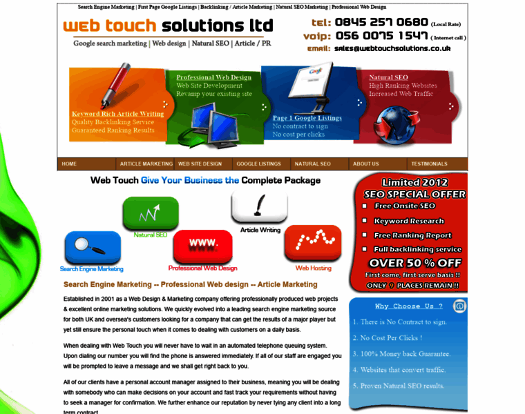 Webtouchsolutions.co.uk thumbnail