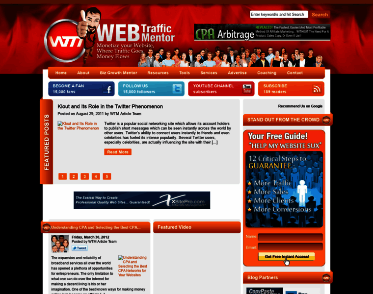 Webtrafficmentor.com thumbnail