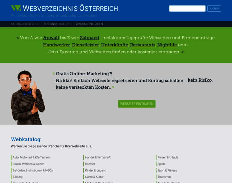 Webverzeichnis-oesterreich.at thumbnail