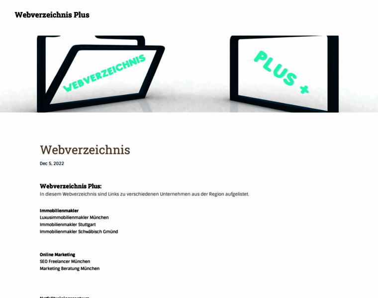 Webverzeichnis-plus.de thumbnail