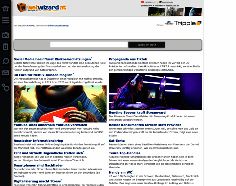 Webwizard.at thumbnail
