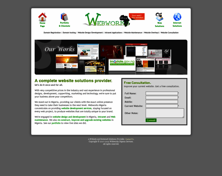Webworksnigeria.com thumbnail