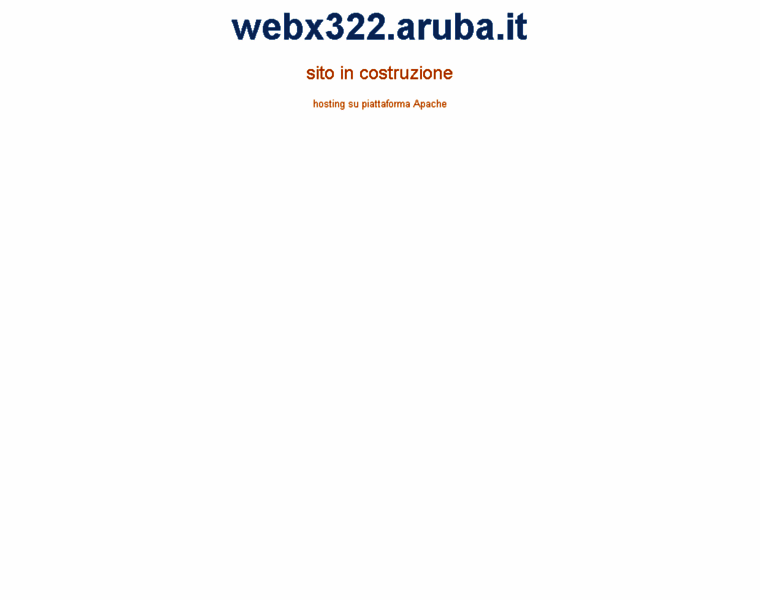 Webx322.aruba.it thumbnail