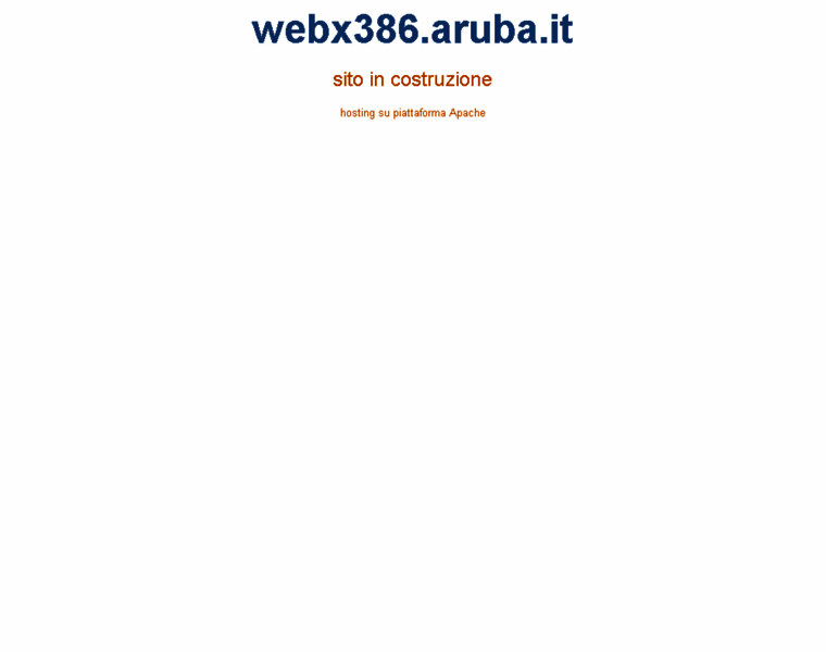 Webx386.aruba.it thumbnail