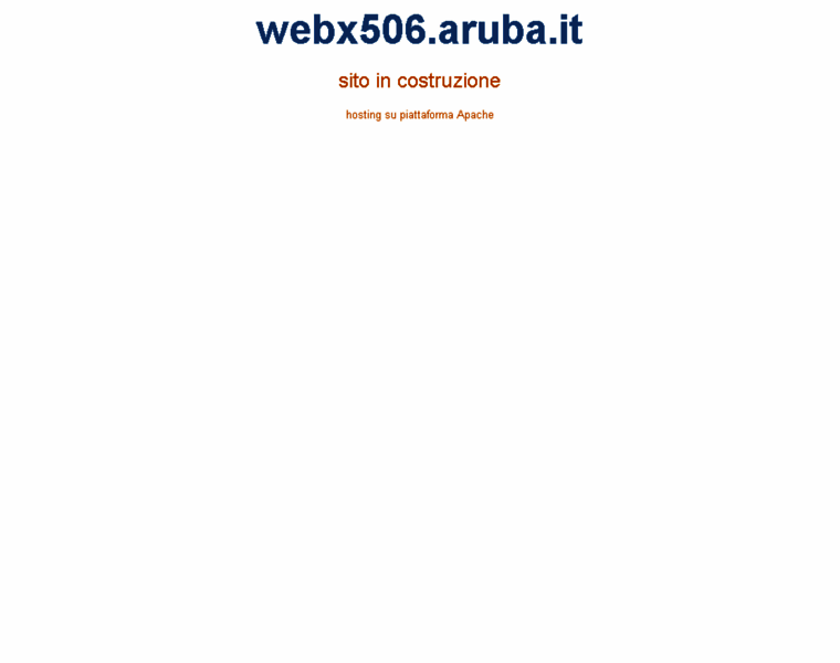 Webx506.aruba.it thumbnail