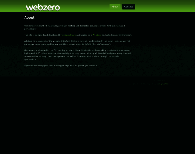 Webzero.ro thumbnail