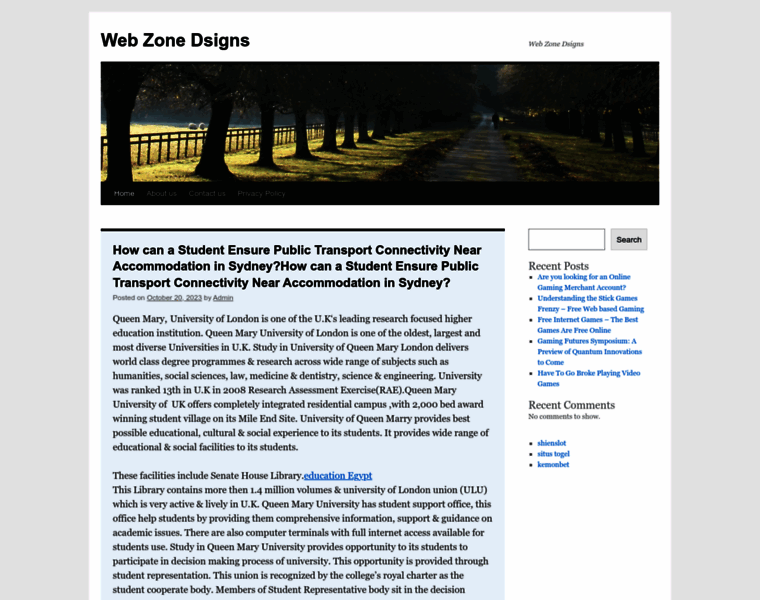 Webzonedsigns.com thumbnail