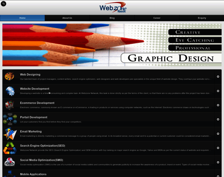 Webzonenetwork.in thumbnail