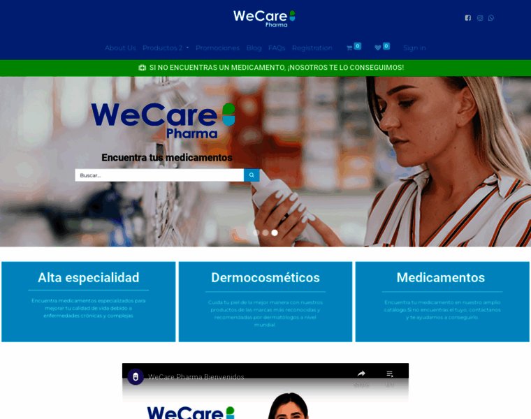 Wecarepharma.mx thumbnail