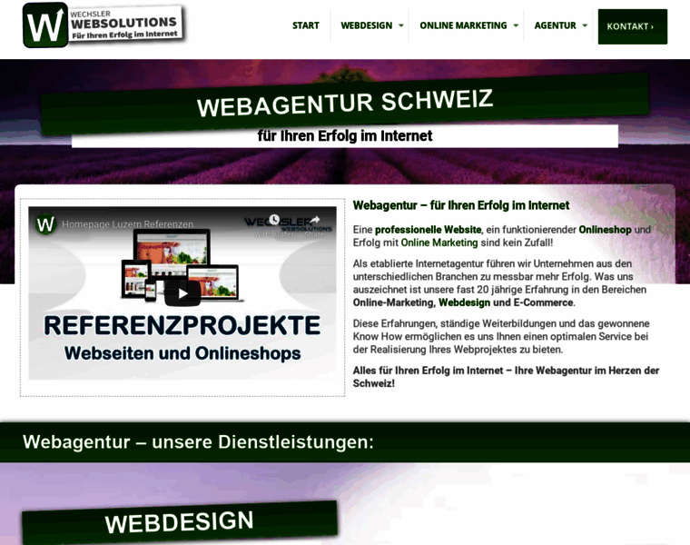 Wechsler-websolutions.ch thumbnail