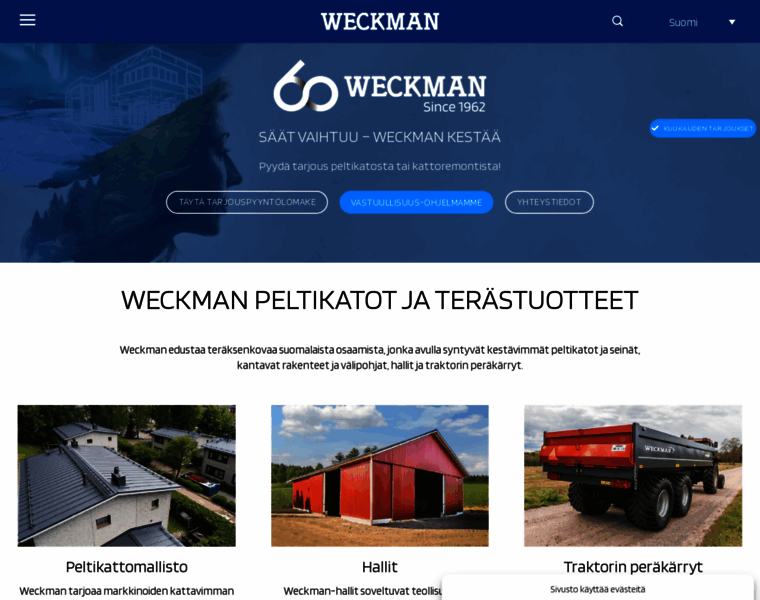Weckmansteel.fi thumbnail