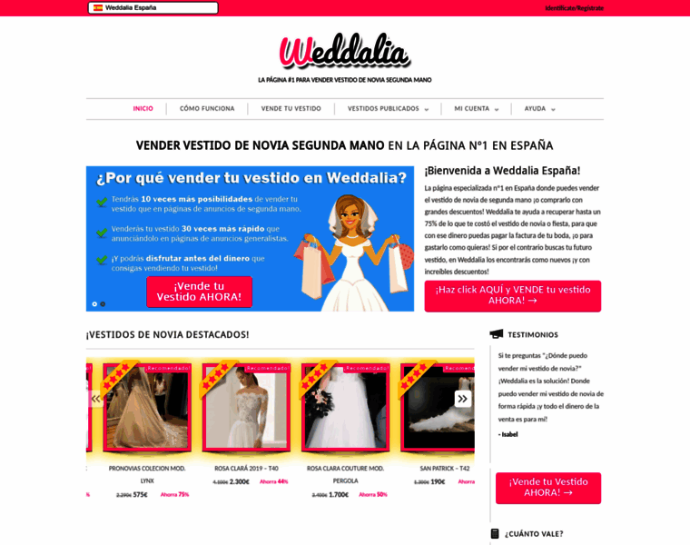 Weddalia.com thumbnail