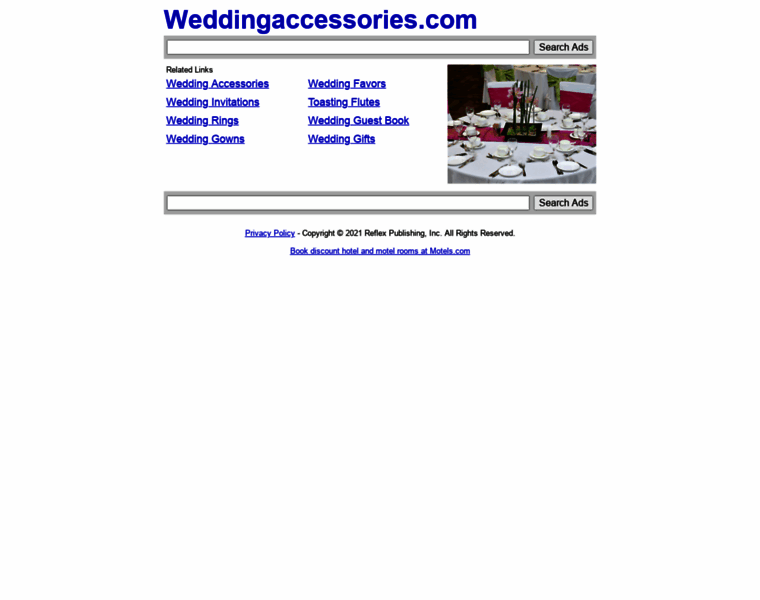 Weddingaccessories.com thumbnail
