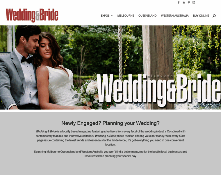 Weddingandbride.com.au thumbnail