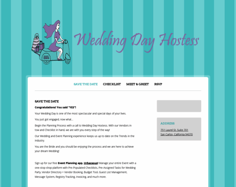 Weddingdayhostess.com thumbnail