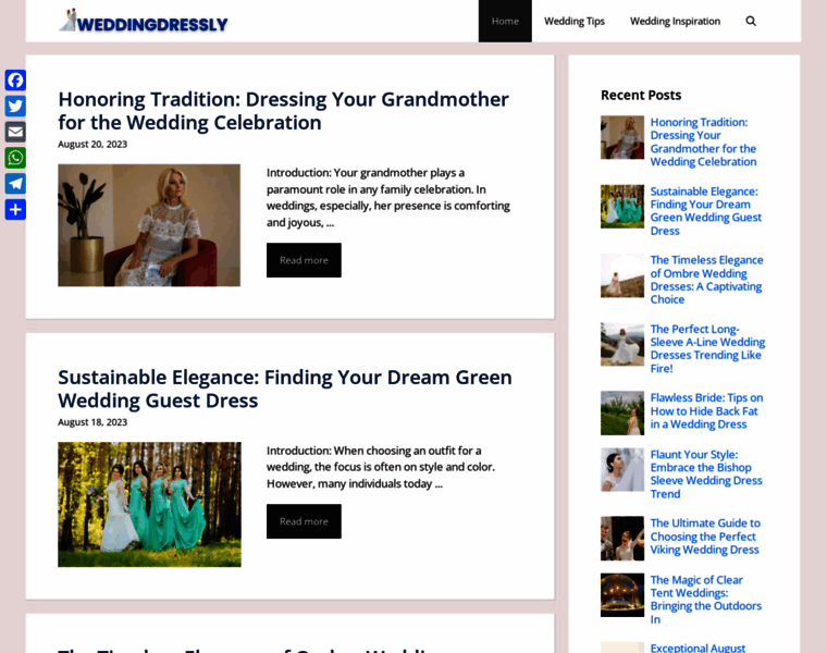 Weddingdressly.com thumbnail