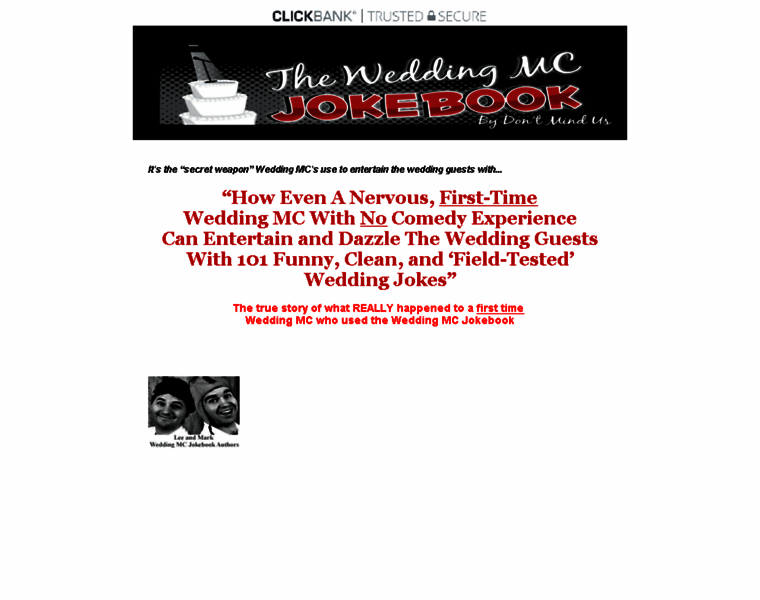 Weddingmcjokebook.com thumbnail