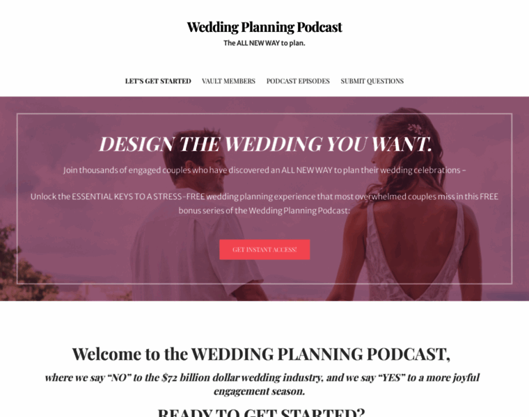 Weddingplanningpodcast.co thumbnail